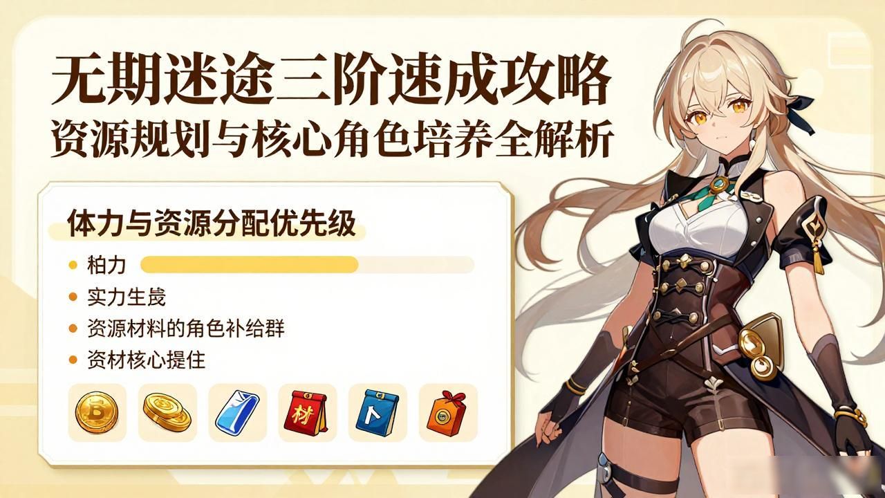 无期迷途三阶速成攻略 资源规划与核心角色培养全解析