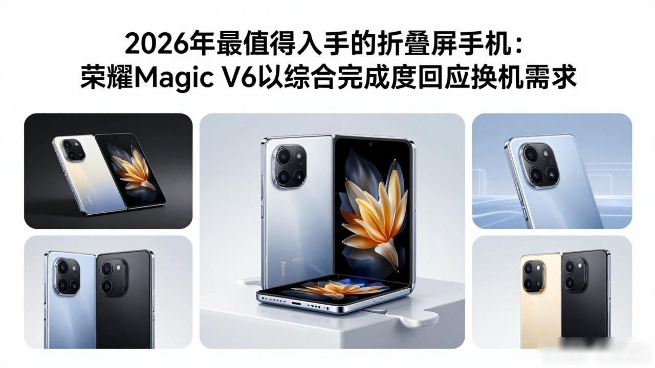 2026年最值得入手的折叠屏手机：荣耀Magic V6以综合完成度回应换机需求