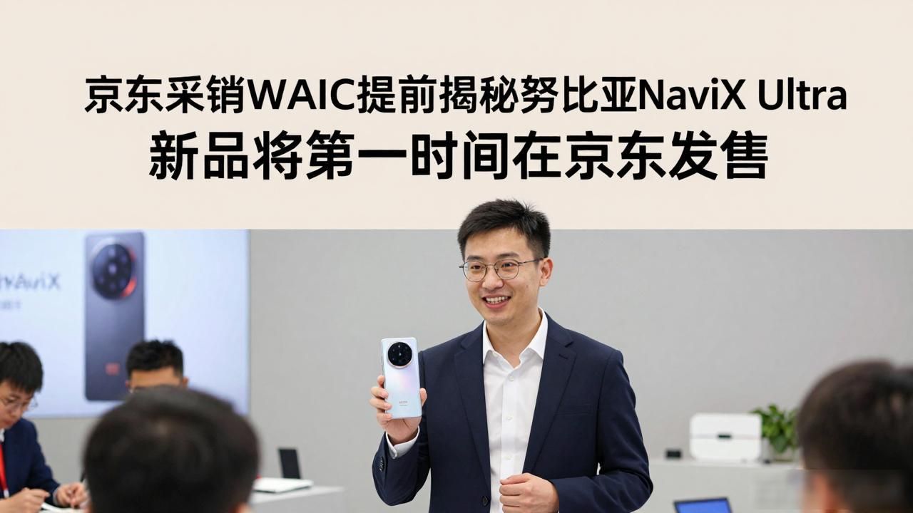 京东采销WAIC提前揭秘努比亚NaviX Ultra 新品将第一时间在京东发售