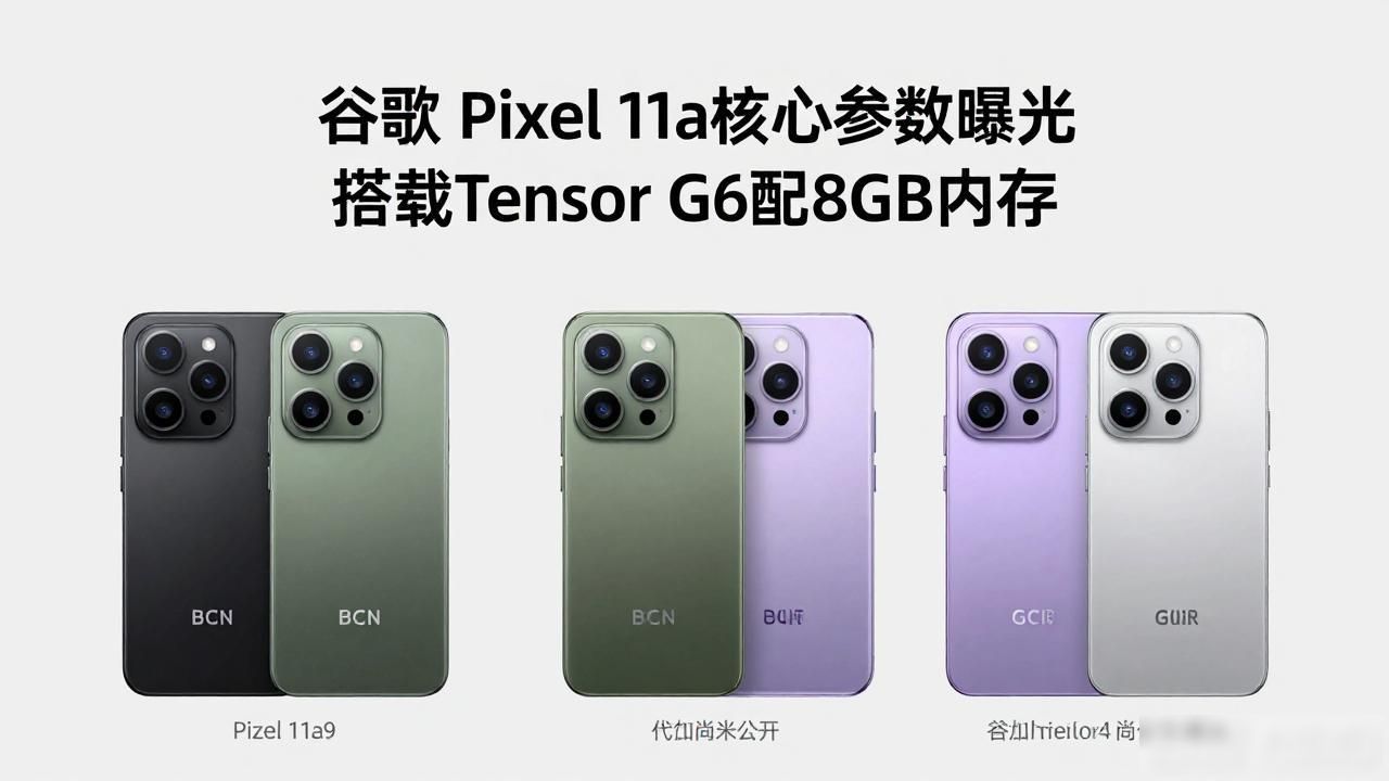 谷歌Pixel 11a核心参数曝光 搭载Tensor G6配8GB内存