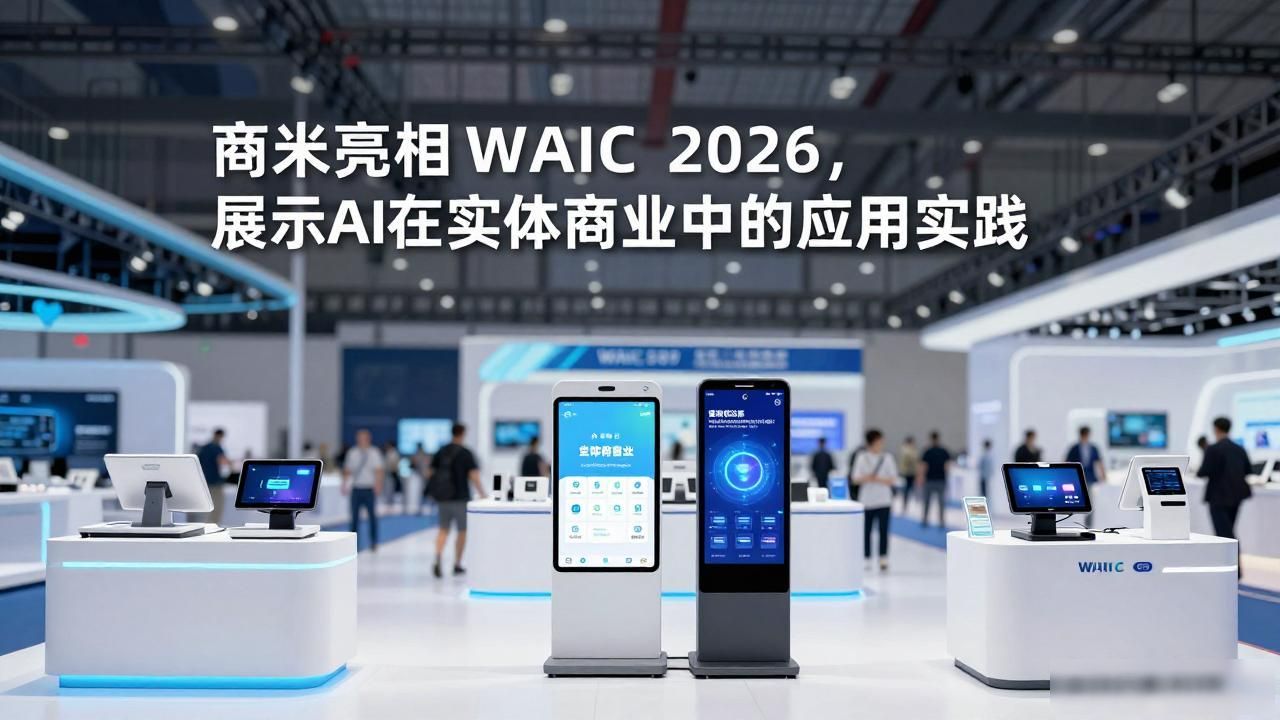 商米亮相WAIC 2026，展示AI在实体商业中的应用实践