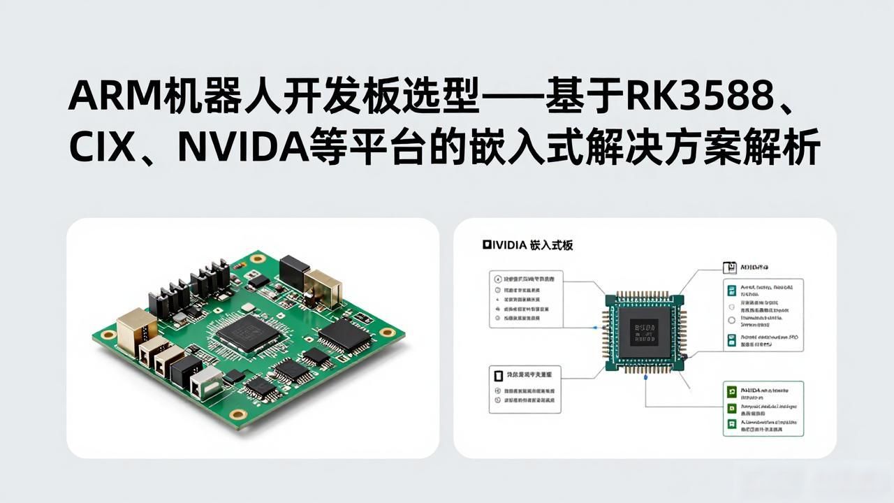 ARM机器人开发板选型——基于RK3588、CIX、NVIDIA等平台的嵌入式解决方案解析