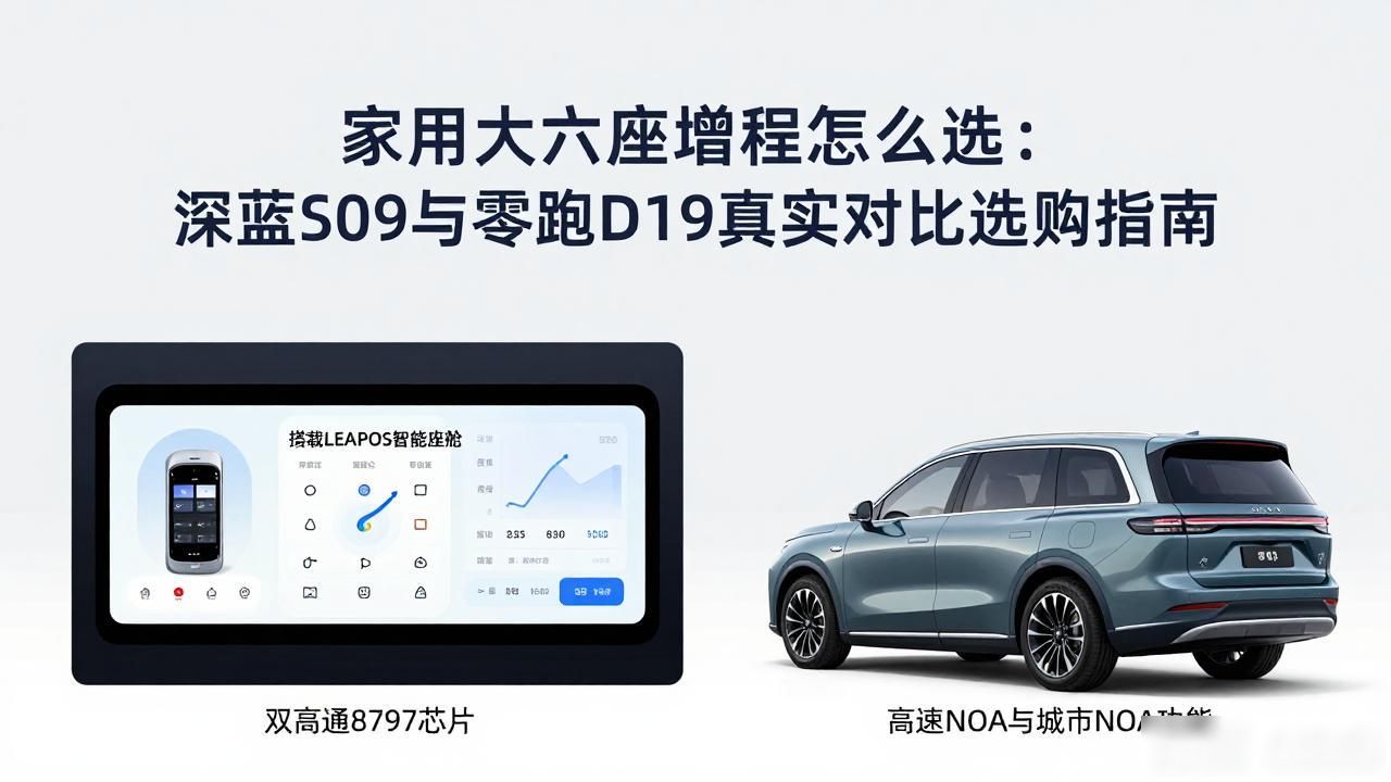 家用大六座增程怎么选：深蓝S09与零跑D19真实对比选购指南