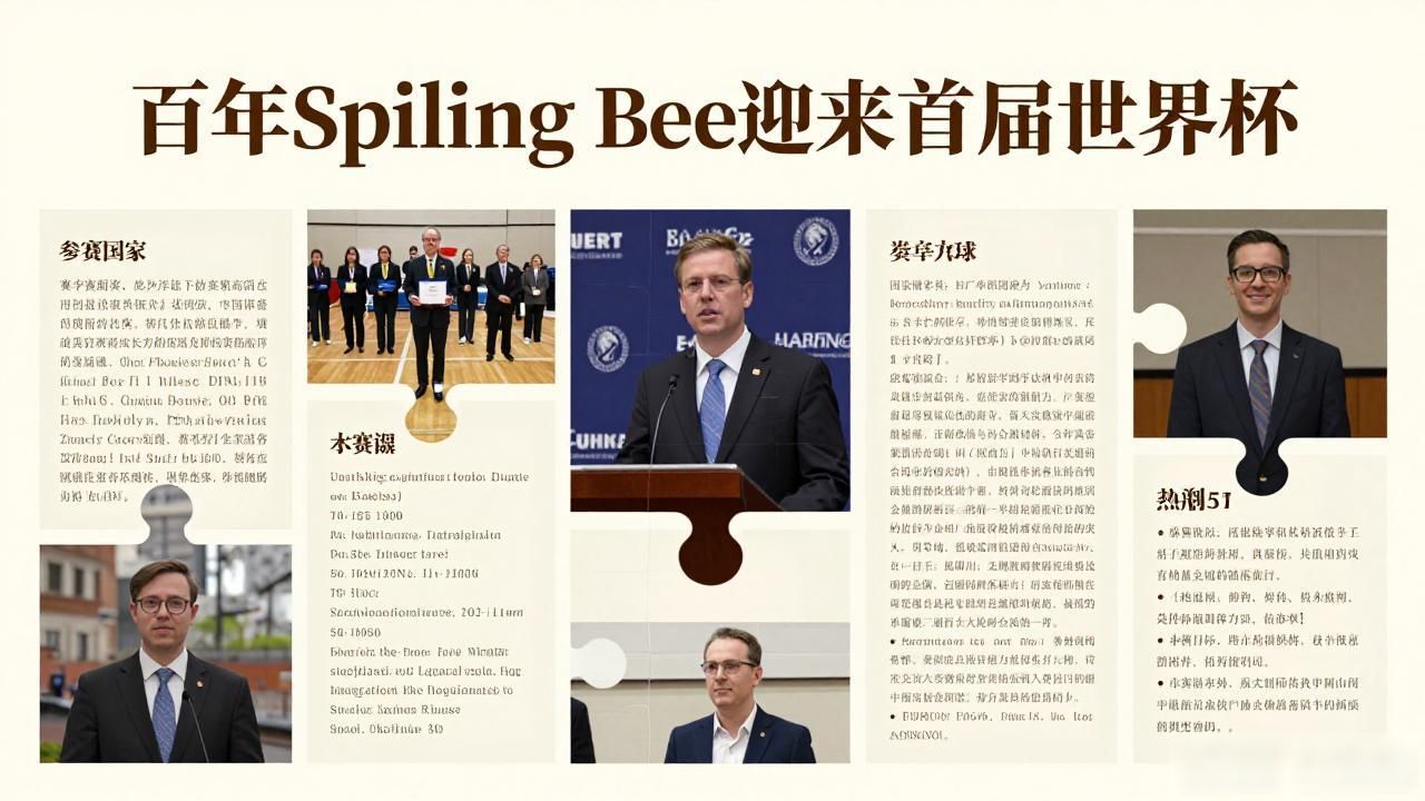 百年Spelling Bee迎来首届世界杯