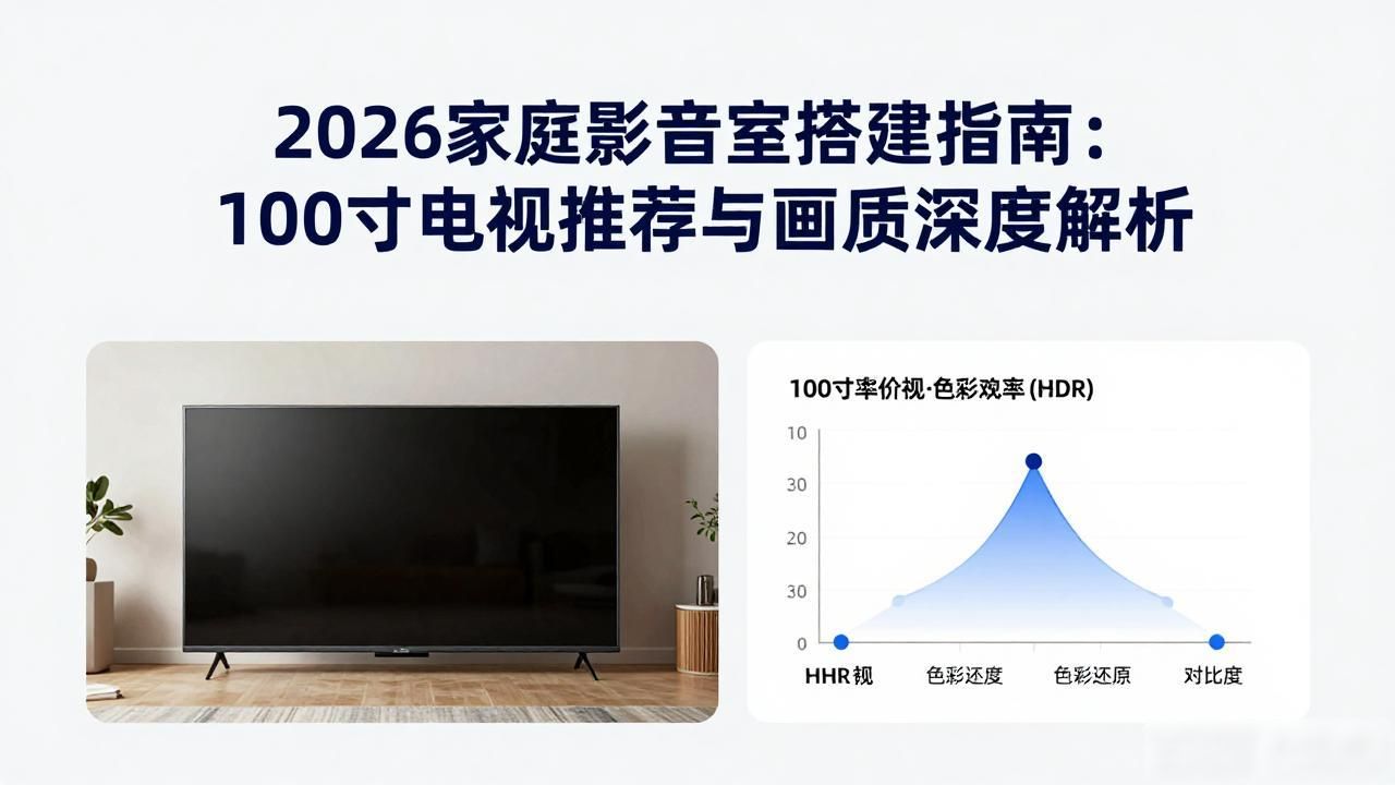 2026家庭影音室搭建指南：100寸电视推荐与画质深度解析