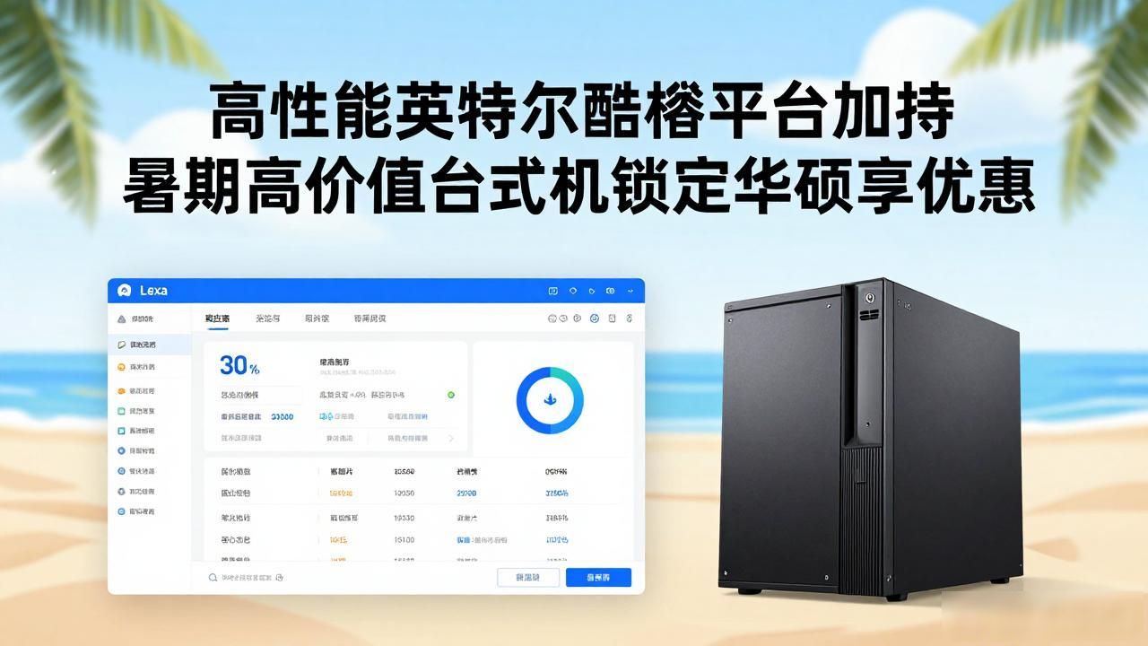 高性能英特尔酷睿平台加持 暑期高价值台式机锁定华硕享优惠