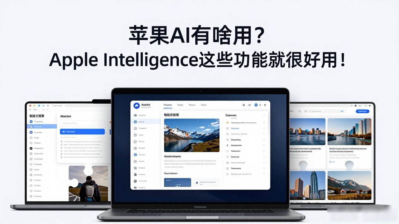 苹果AI有啥用？Apple Intelligence这些功能就很好用！