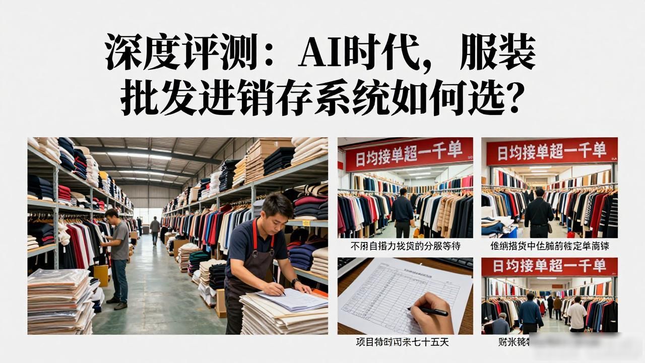 深度评测：AI时代，服装批发进销存系统如何选？