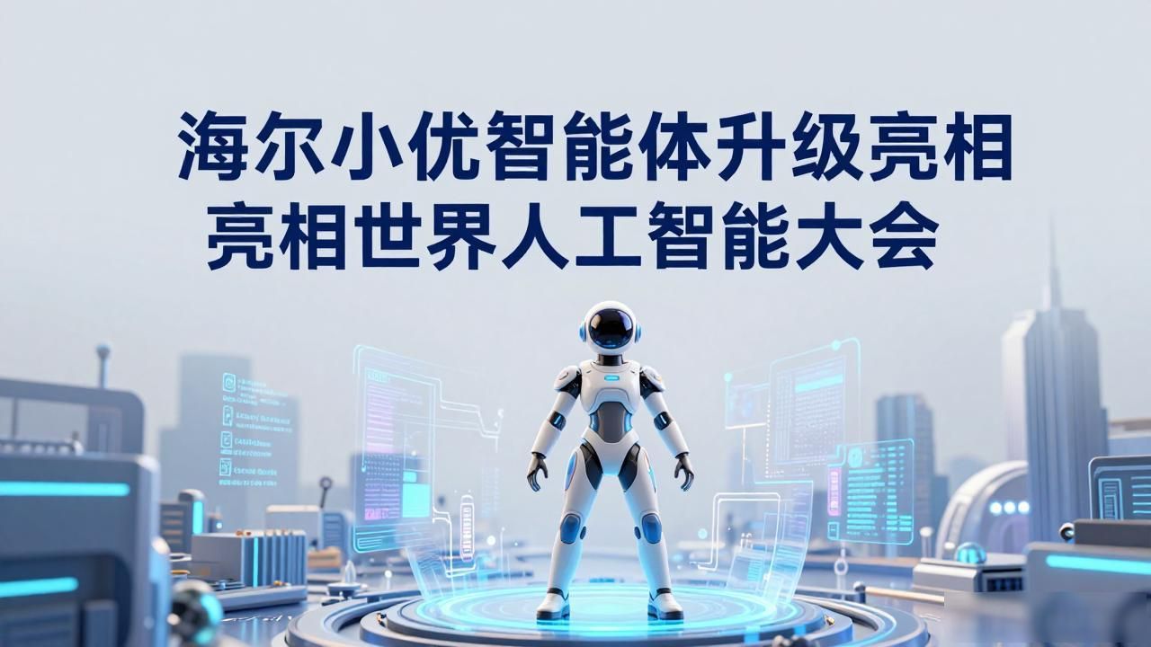 海尔小优智能体升级亮相世界人工智能大会