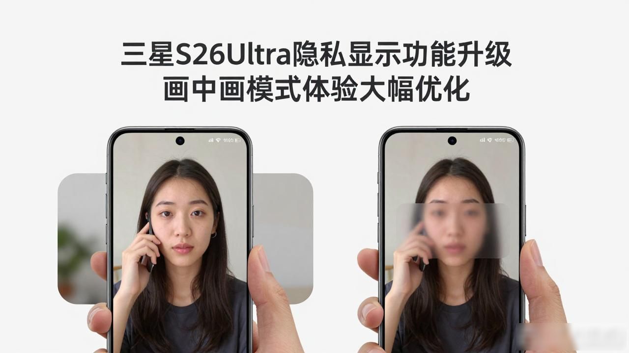 三星S26 Ultra隐私显示功能升级 画中画模式体验大幅优化