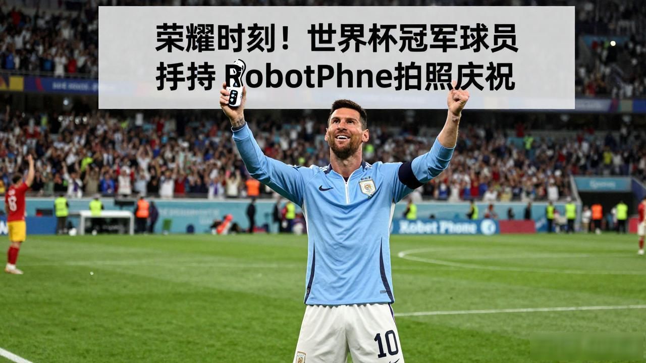 荣耀时刻！世界杯冠军球员手持Robot Phone拍照庆祝