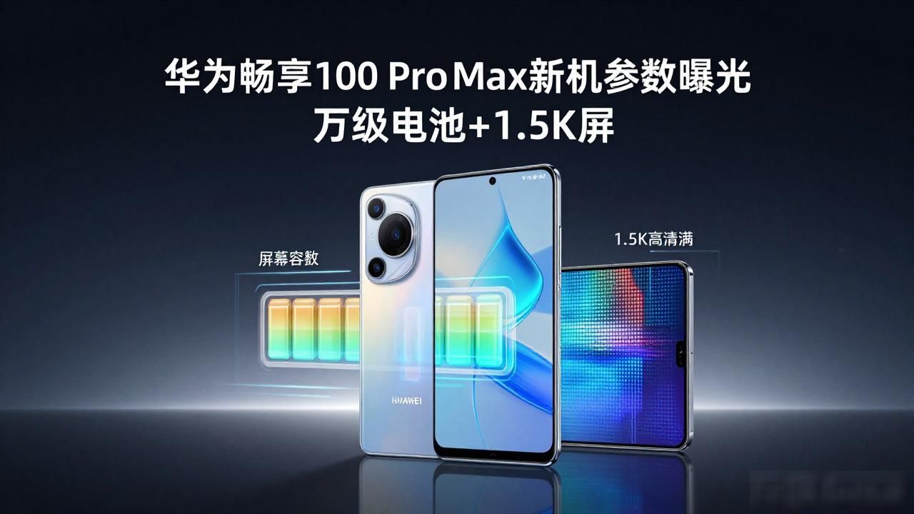 华为畅享100 Pro Max新机参数曝光 万级电池+1.5K屏