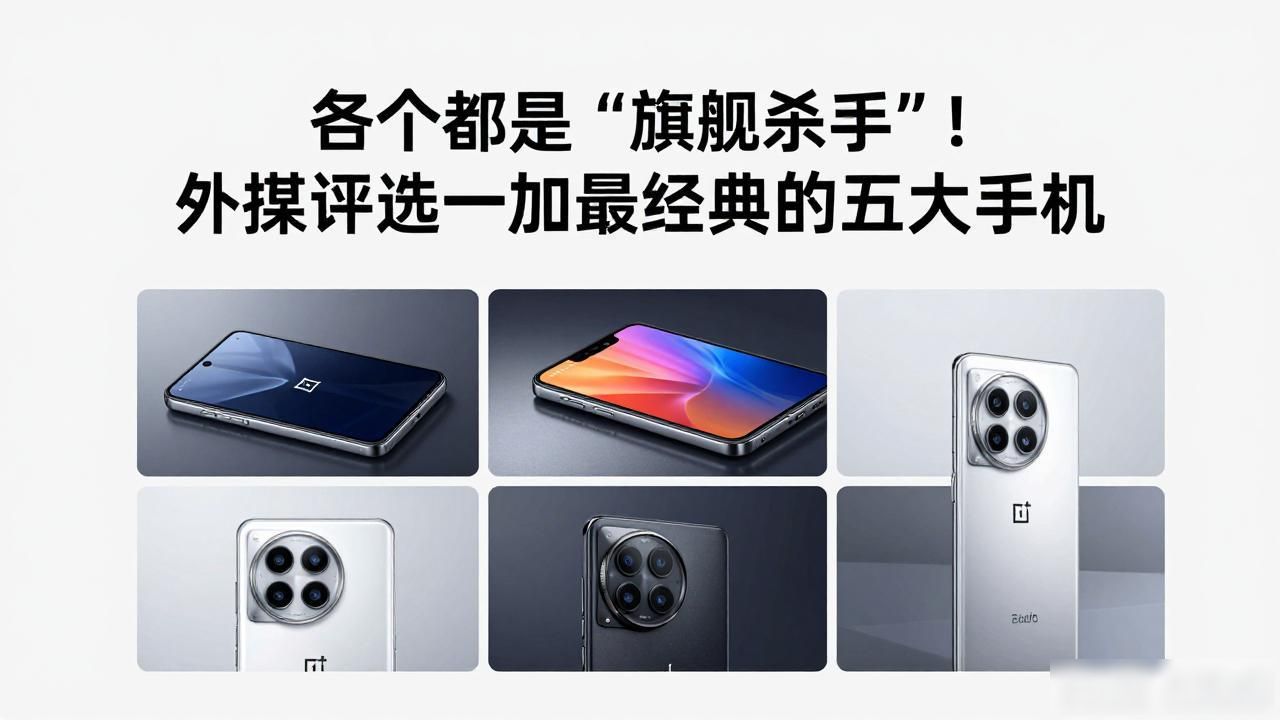 各个都是“旗舰杀手”！外媒评选一加最经典的五大手机