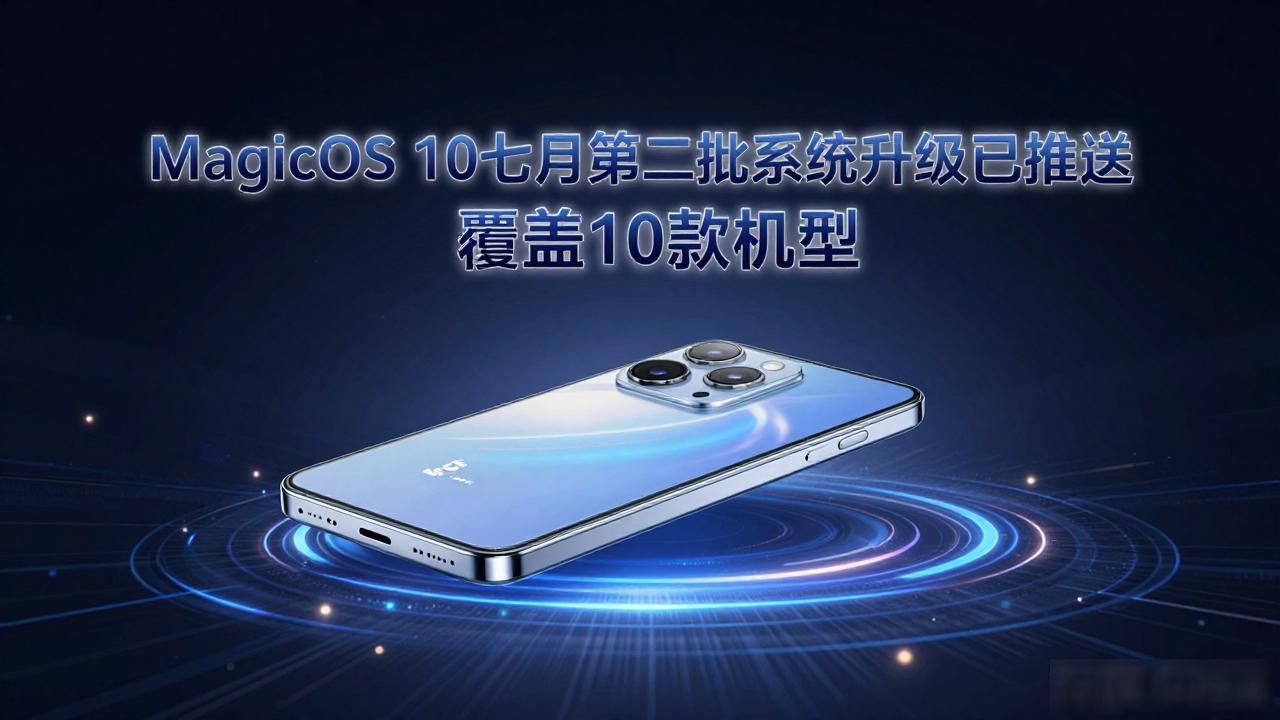 MagicOS 10七月第二批系统升级已推送 覆盖10款机型
