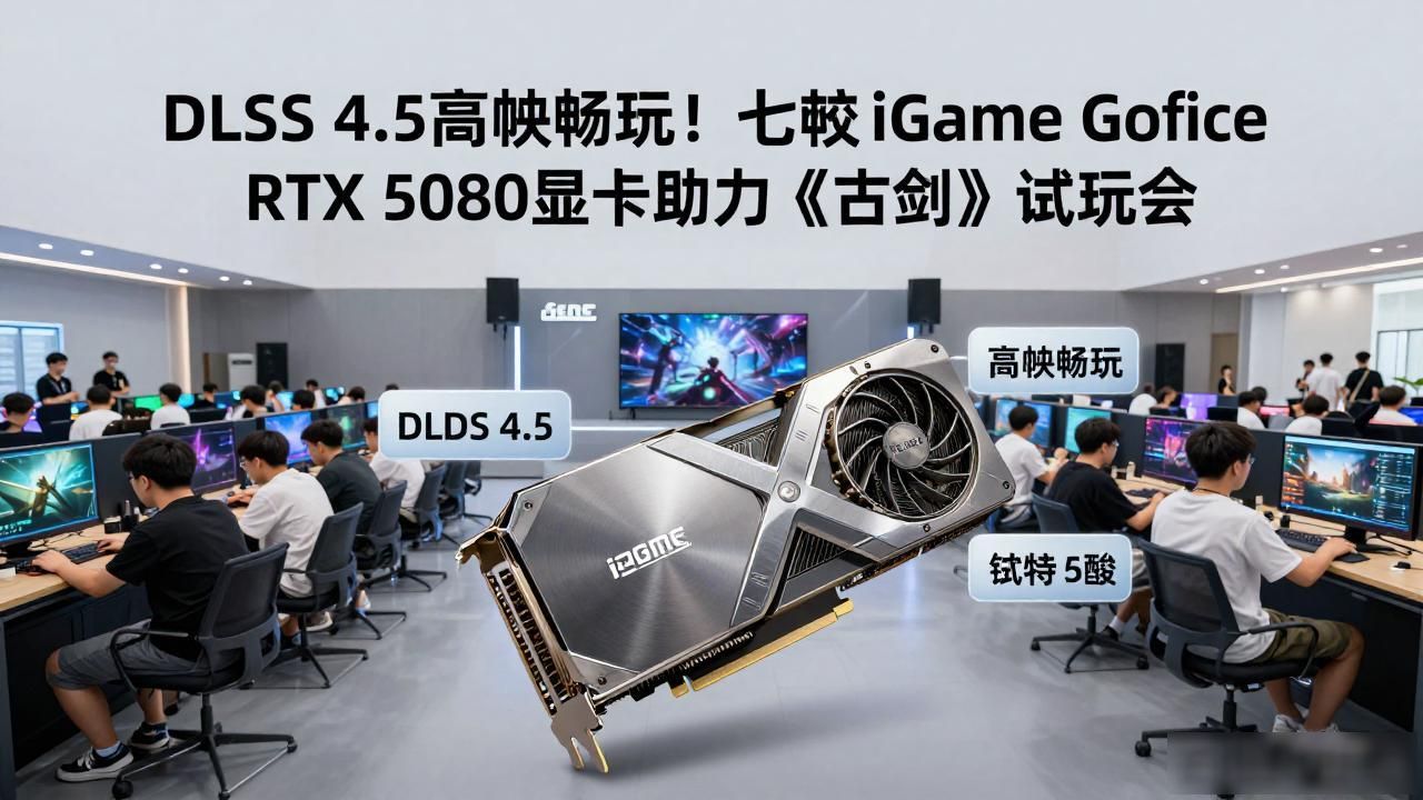 DLSS 4.5高帧畅玩！七彩虹iGame GeForce RTX 5080显卡助力《古剑》试玩会