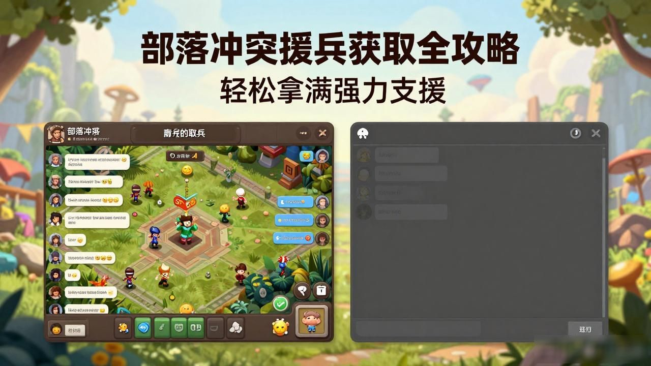 部落冲突援兵获取全攻略 轻松拿满强力支援