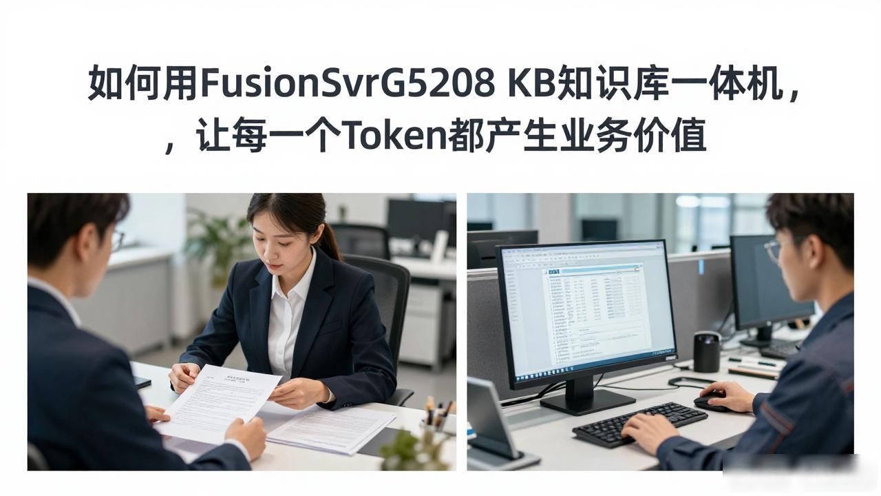 如何用FusionSvrG5208 KB知识库一体机，让每一个Token都产生业务价值