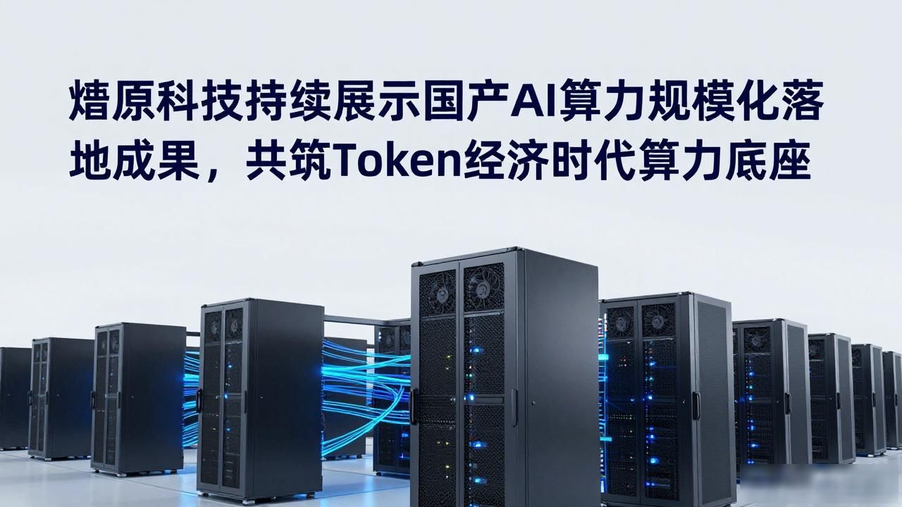 燧原科技持续展示国产AI算力规模化落地成果，共筑Token经济时代算力底座