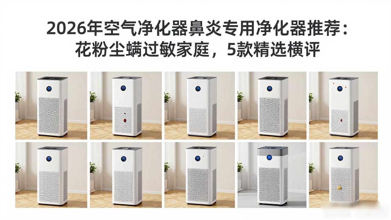 2026年空气净化器鼻炎专用净化器推荐：花粉尘螨过敏家庭，5款精选横评