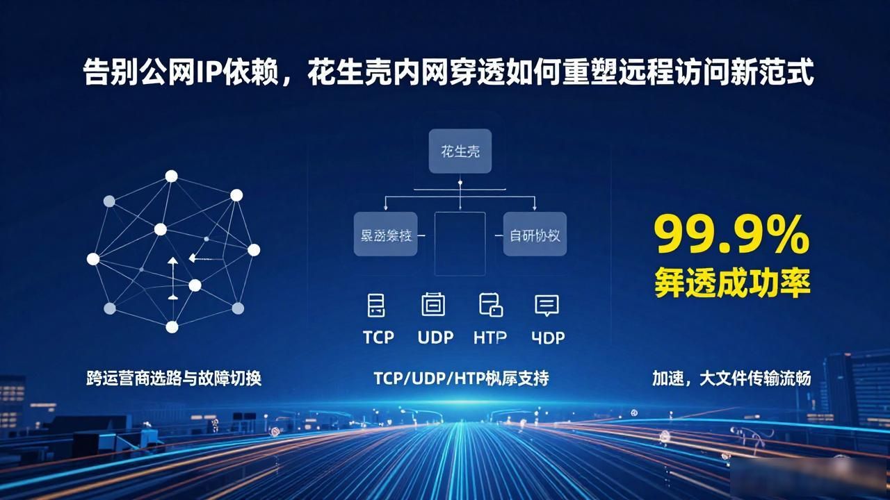 告别公网IP依赖，花生壳内网穿透如何重塑远程访问新范式