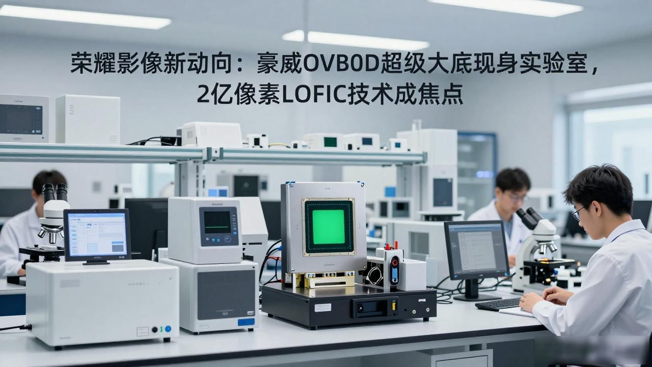 荣耀影像新动向：豪威OVB0D超级大底现身实验室，2亿像素LOFIC技术成焦点