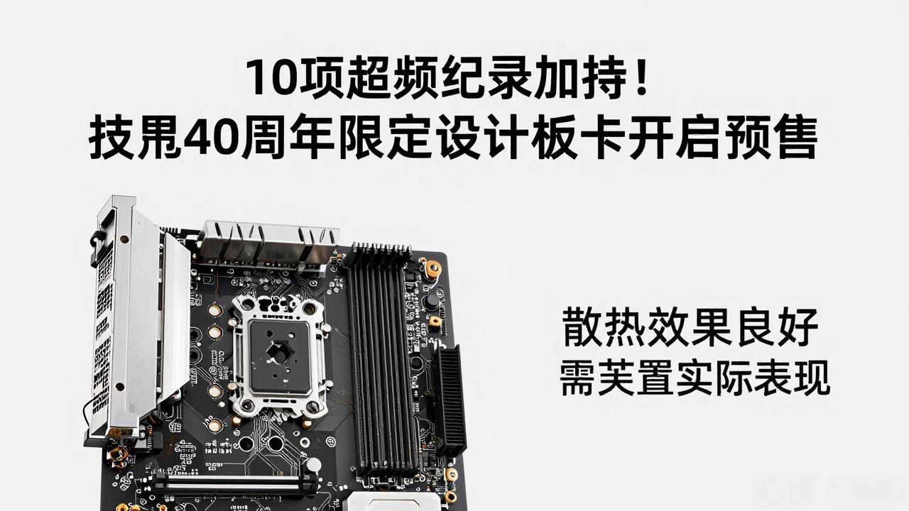 10项超频纪录加持！技嘉40周年限定设计板卡开启预售