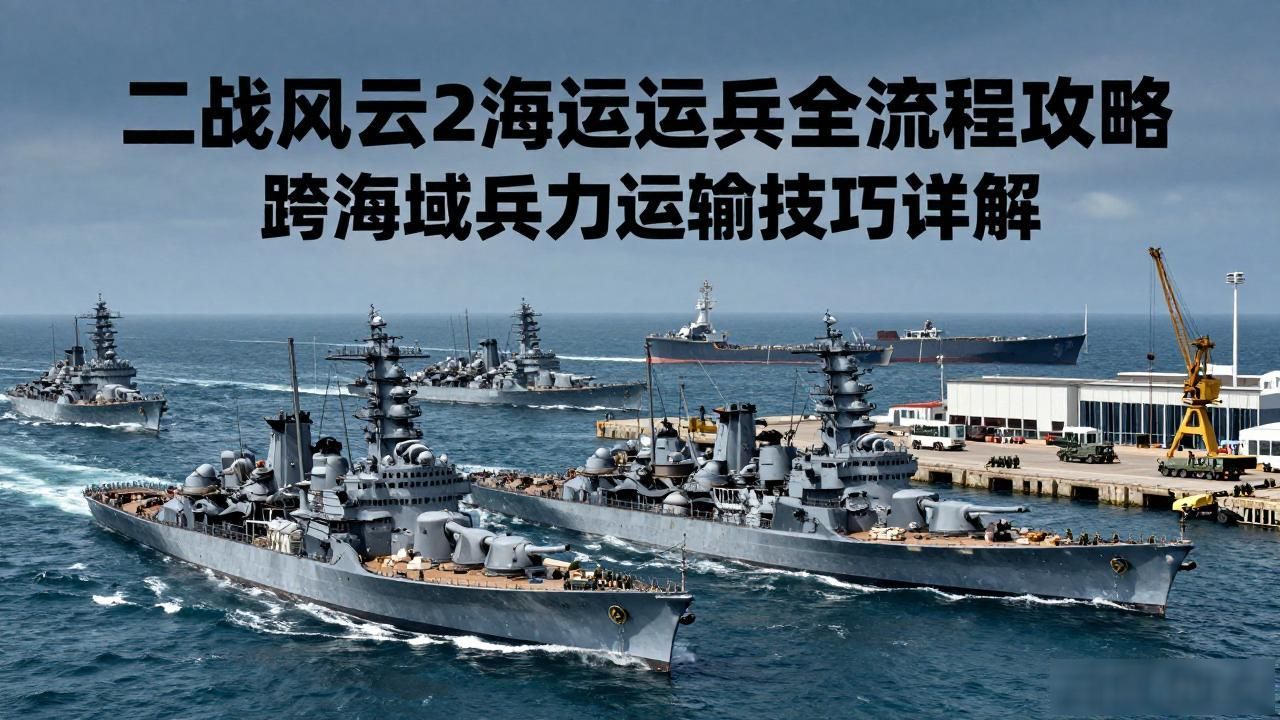 二战风云 2 海运运兵全流程攻略 跨海域兵力运输技巧详解