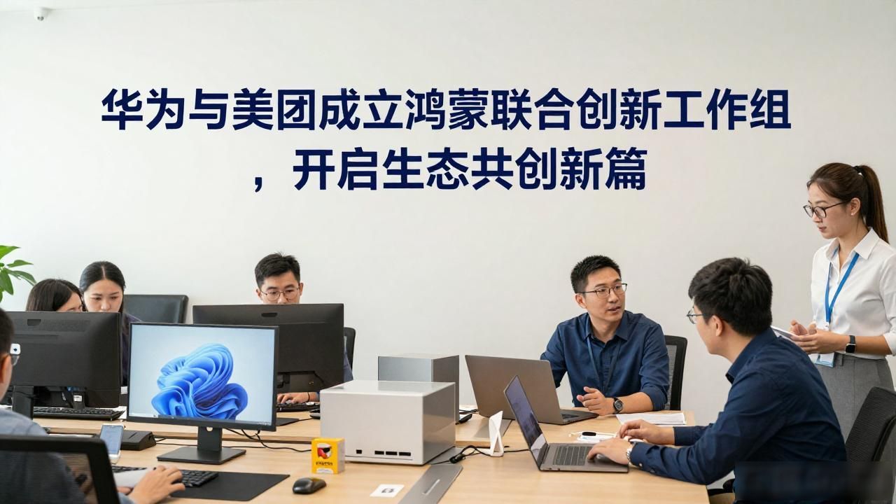 华为与美团成立鸿蒙联合创新工作组，开启生态共创新篇