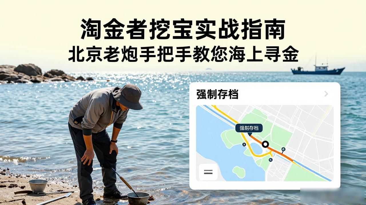 淘金者挖宝实战指南 北京老炮手把手教您海上寻金
